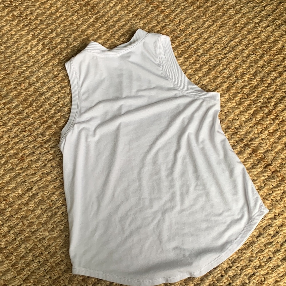 White “Pulse Rib Tank” from Revolve Size Small - Picture 7 of 7